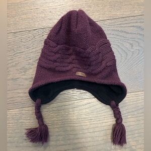 Kombi kids purple winter hat sz 1 (12-18 mos) EUC ret $35